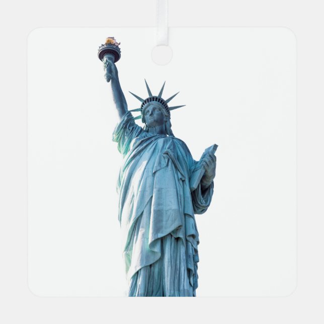 Freiheitsstatue Ornament Aus Metall (Vorderseite)