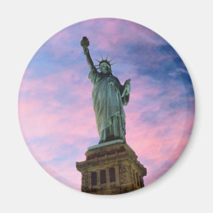 Freiheitsstatue Pastel Sky Magnet