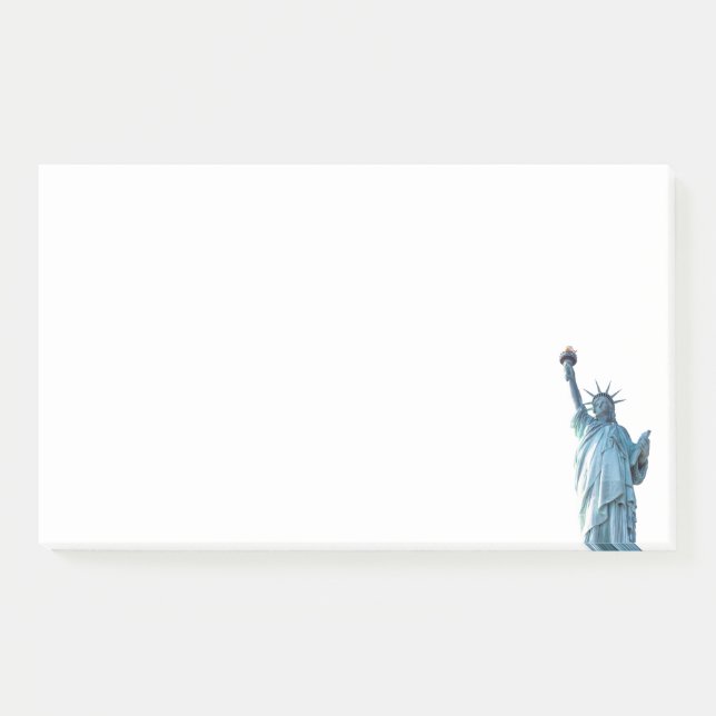 Freiheitsstatue Post-it Klebezettel (Vorderseite)