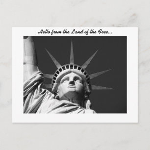 Freiheitsstatue Postcard Postkarte