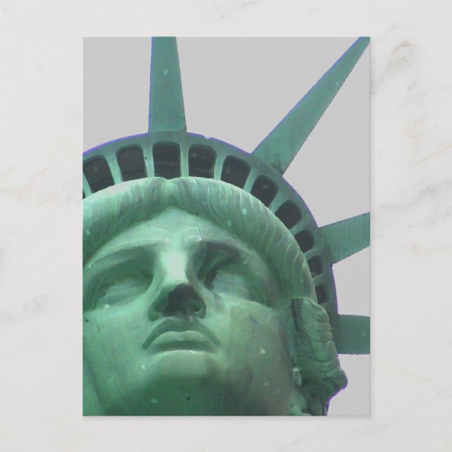 Freiheitsstatue Postcard Postkarte (Vorderseite)