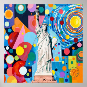 Freiheitsstatue Poster