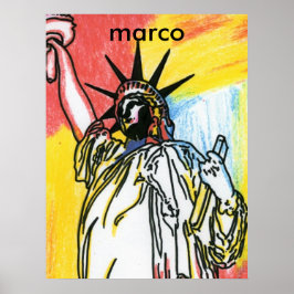 Freiheitsstatue Poster