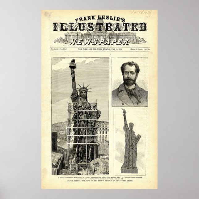 Freiheitsstatue Poster (Vorne)
