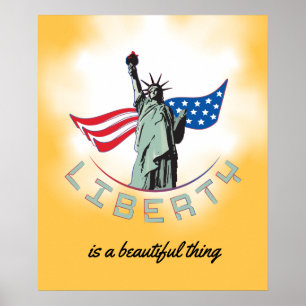 Freiheitsstatue Poster