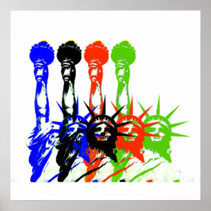 Freiheitsstatue Poster