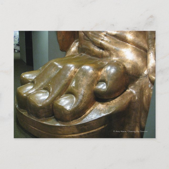 Freiheitsstatue Postkarte (Vorderseite)