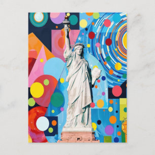Freiheitsstatue Postkarte