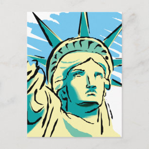 Freiheitsstatue Postkarte