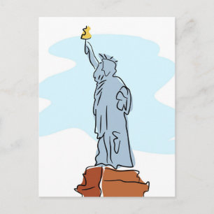Freiheitsstatue Postkarte