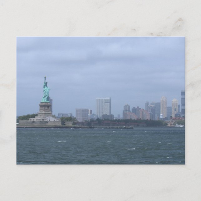 Freiheitsstatue Postkarte (Vorderseite)