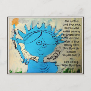 Freiheitsstatue Postkarte