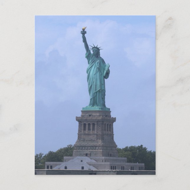 Freiheitsstatue Postkarte (Vorderseite)