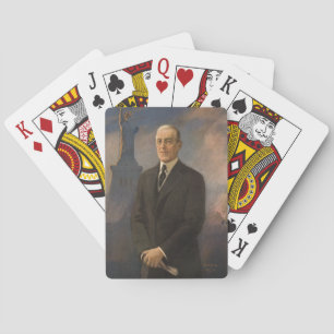Freiheitsstatue & Präsident Woodrow Wilson Spielkarten