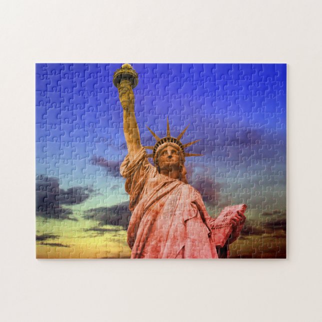 Freiheitsstatue Puzzle (Horizontal)