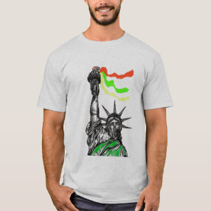 Freiheitsstatue rasta T-Shirt