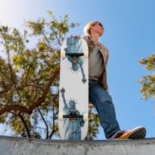 Freiheitsstatue Skateboard