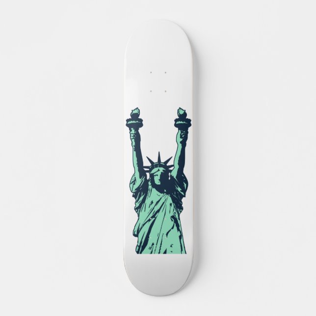 Freiheitsstatue Skateboard (Vorne)
