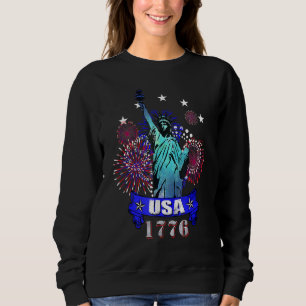 Freiheitsstatue Statue 1776 USA New York City Sweatshirt