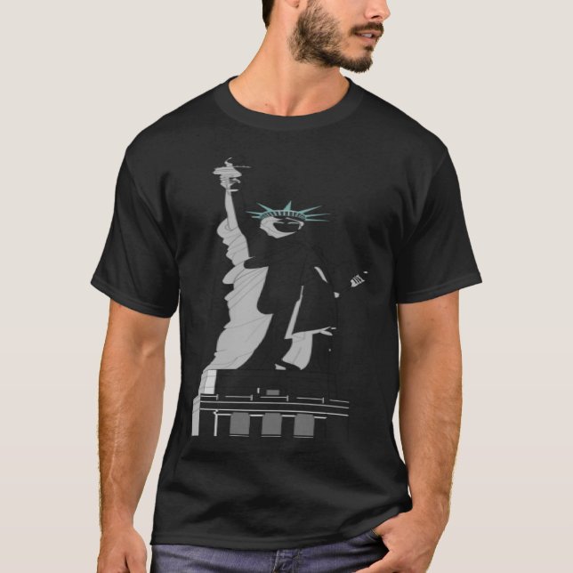 Freiheitsstatue T-Shirt (Vorderseite)