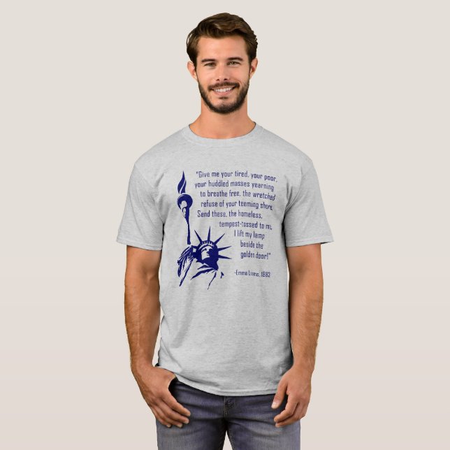 Freiheitsstatue T-Shirt (Vorne ganz)