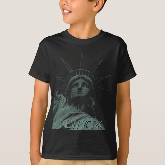 Freiheitsstatue T - Shirt-New- YorkShirt-Andenken T-Shirt (Vorderseite)