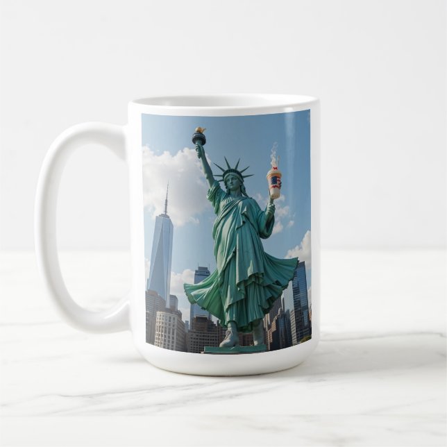 Freiheitsstatue Tasse (Links)