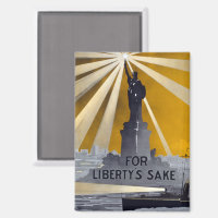 Freiheitsstatue Torch und Zweiter Weltkrieg der US
