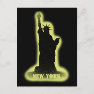 Freiheitsstatue Vintag - Postkarten