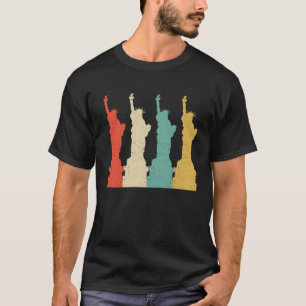 Freiheitsstatue Vintage Retro New York NY Touris T-Shirt