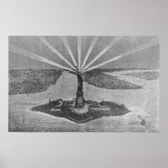 Freiheitsstatue, von 'The Graphic' Poster (Vorne)