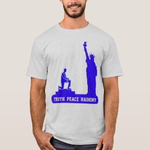 Freiheitsstatue, Wahrheitsfrieden u. Harmonie T-Shirt