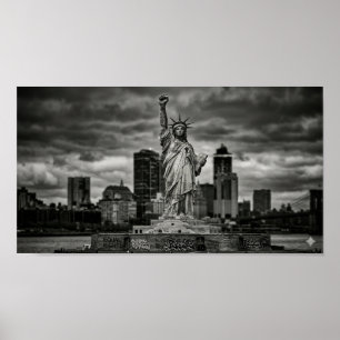 Freiheitsstatue-Widerstandsplakat Poster