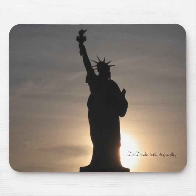 Freiheitsstatue, ZeeZeeshotsphotography Mousepad (Vorne)