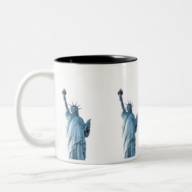 Freiheitsstatue Zweifarbige Tasse (Links)