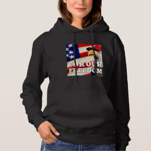 Freiheitssymbol am 4. Juli Hoodie