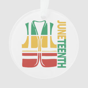 Freiheitstag-Weste-Kollege Swagazon Mitarbeiter Ju Ornament