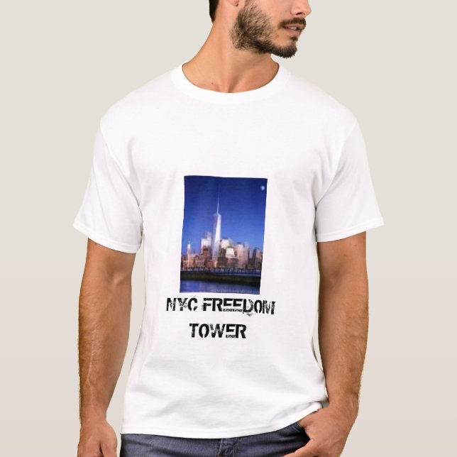 Freiheitsturm, NYC FREIHEITS-TURM T-Shirt (Vorderseite)