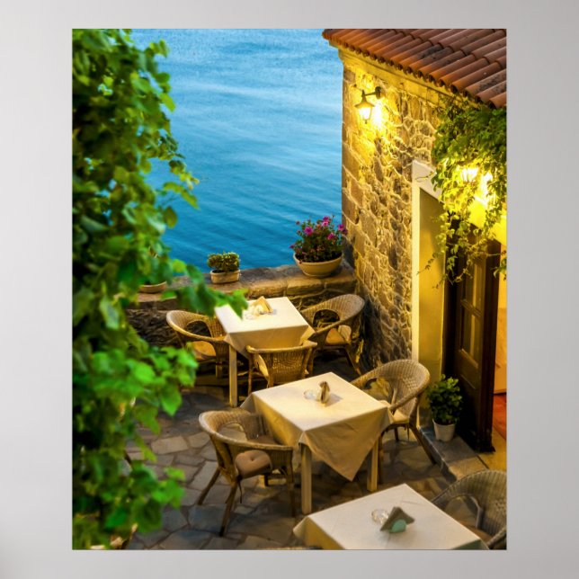 Freilandtische im Ruhestand Poster (Vorne)