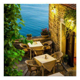 Freilandtische im Ruhestand Poster