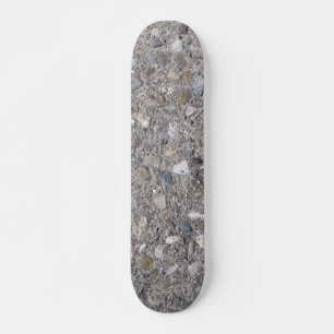 Freiliegende Aggregate (bedruckt, nicht aus Beton) Skateboard
