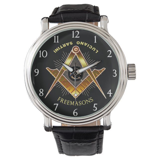 Freimaurer - 01 armbanduhr (Vorderseite)