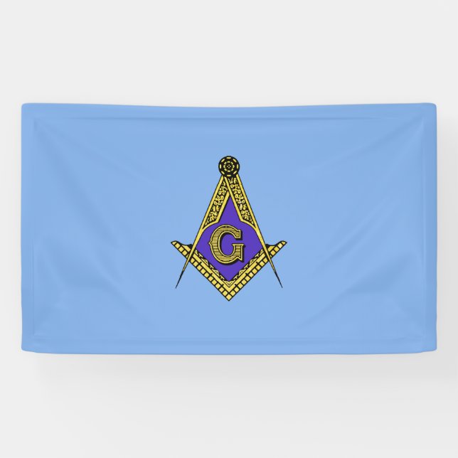 Freimaurer (blau) banner (Horizontal)