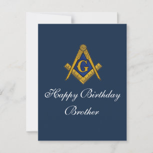 Freimaurer Maurer Freimaurer Geburtstag Postkarte