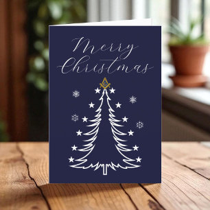 Freimaurer Maurer Freimaurer Weihnachten Dankeskarte