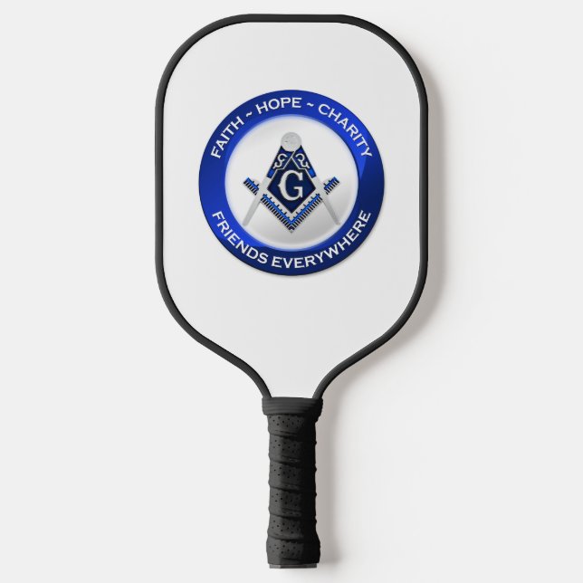 Freimaurer-Pickleball-Schläger Pickleball Schläger (Vorderseite)