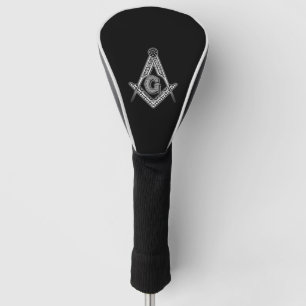 Freimaurer (Schwarzes) Golf Headcover