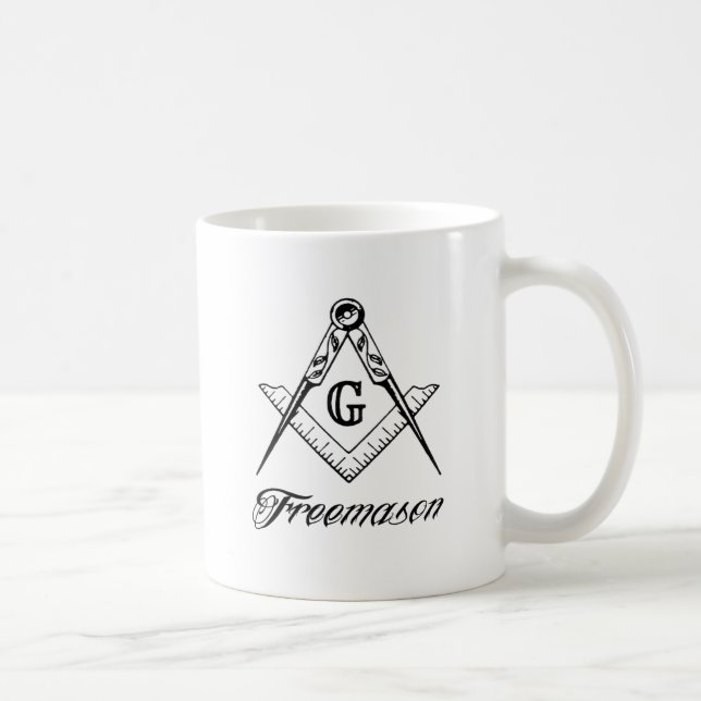 Freimaurer Tasse (Rechts)