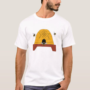 Freimaurerbienenbienenstock T-Shirt