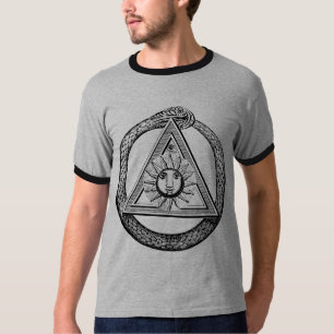 Freimaurerei Alle sehen Auge Masonische Symbol T-Shirt